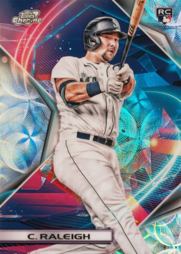 2022 Topps Cosmic Chrome Cal Raleigh #169 Baseball Card