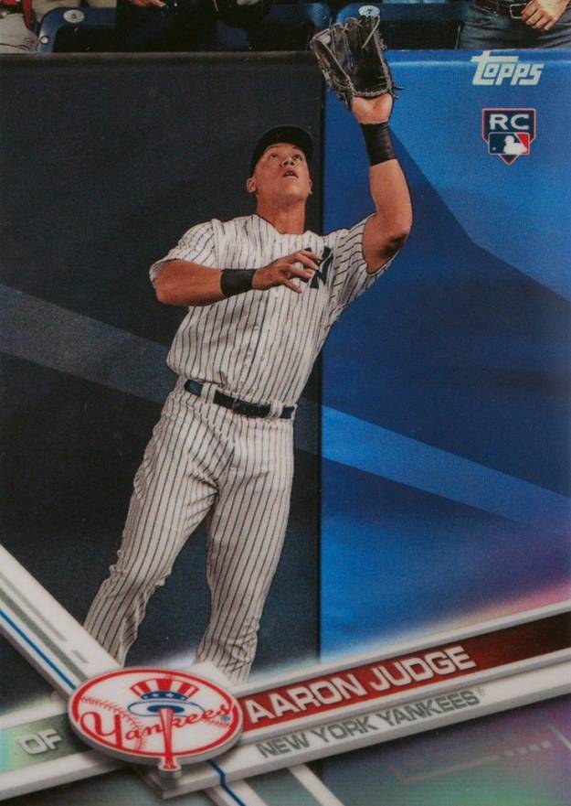 2019 Topps Complete Set Chrome Greatest Card Reprints Aaron Judge #25 Baseball Card