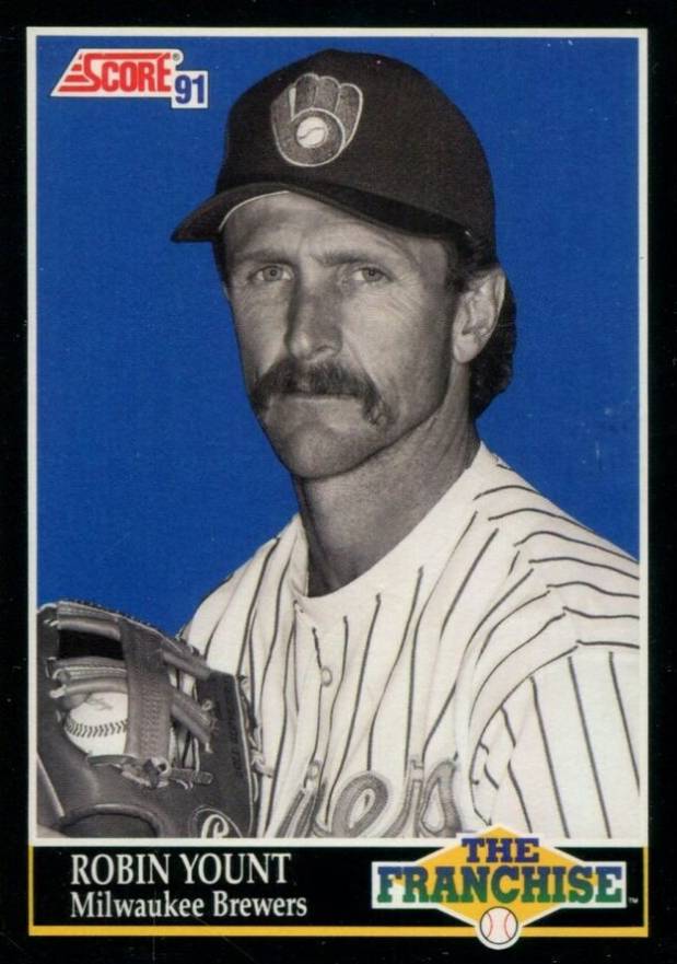 1991 Score Robin Yount #854 Baseball Card