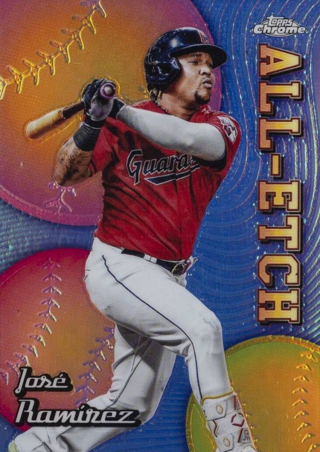 2024 Topps Chrome Chrome All Etch Jose Ramirez #CAE17 Baseball Card