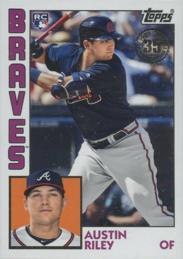 2019 Topps Update 1984 Topps Baseball Austin Riley #84-29 Baseball Card
