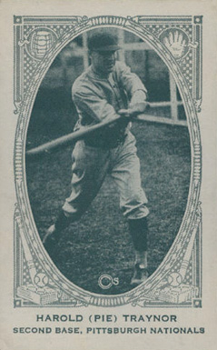 1922 Strip Card Pie Traynor # Baseball Card