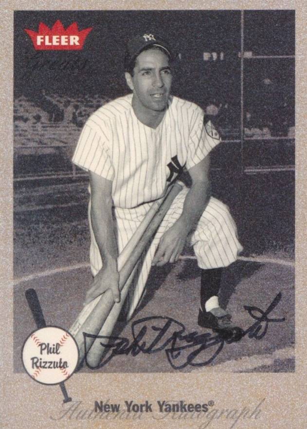 2002 Fleer Greats Phil Rizzuto # Baseball Card