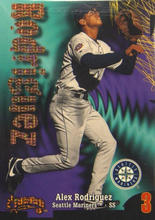 1998 Circa Thunder Alex Rodriguez #3 Baseball Card