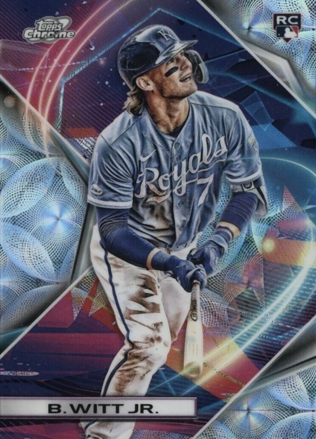 2022 Topps Cosmic Chrome Bobby Witt Jr. #162 Baseball Card