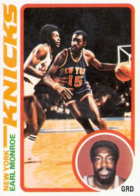 その他 NBA topps 96 earl monroe baltimore+1sc EARL MONROE 1996 Topps NBA Stars Basketball # 31 New York