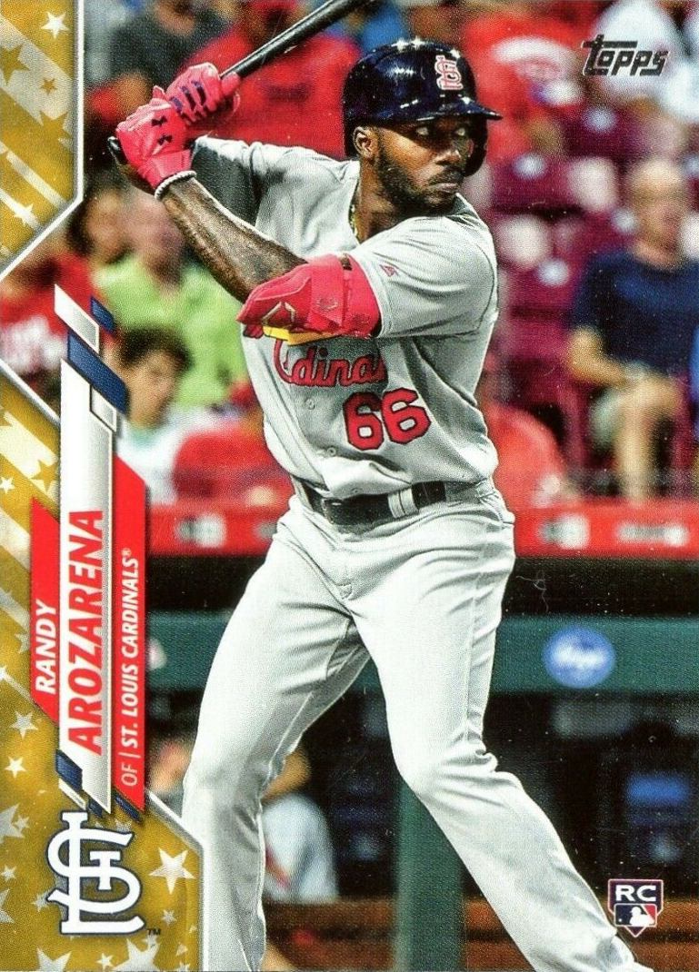 2020 Topps Complete Set Randy Arozarena #229 Baseball Card