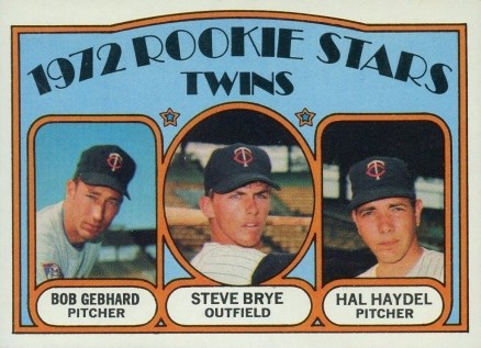 1972 Topps Steve Brye #28 Baseball Card