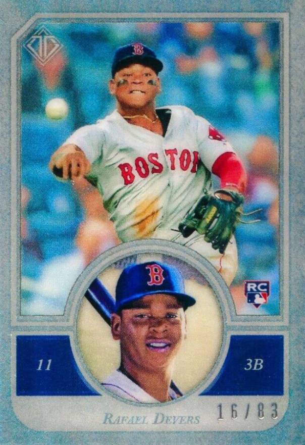 2018 Topps Transcendent Collection Icons Rafael Devers #27 Baseball Card