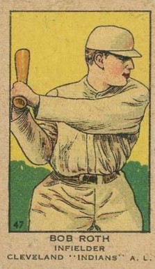 1919 Strip Card Bob Roth #47 Baseball Card
