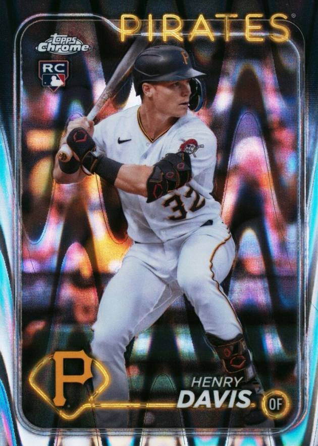2024 Topps Chrome Henry Davis #260 Baseball Card