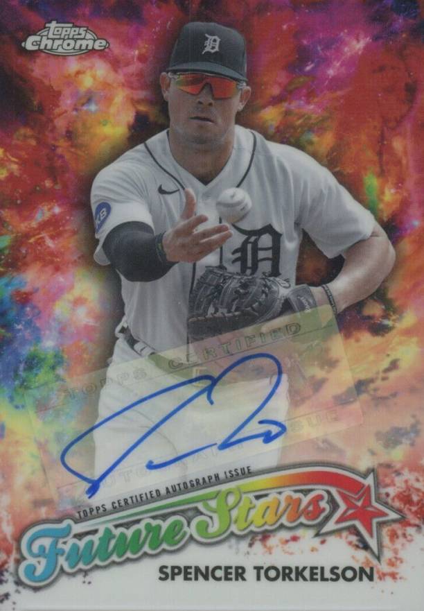 2023 Topps Chrome Update Future Stars Autograph Spencer Torkelson #FSAST Baseball Card