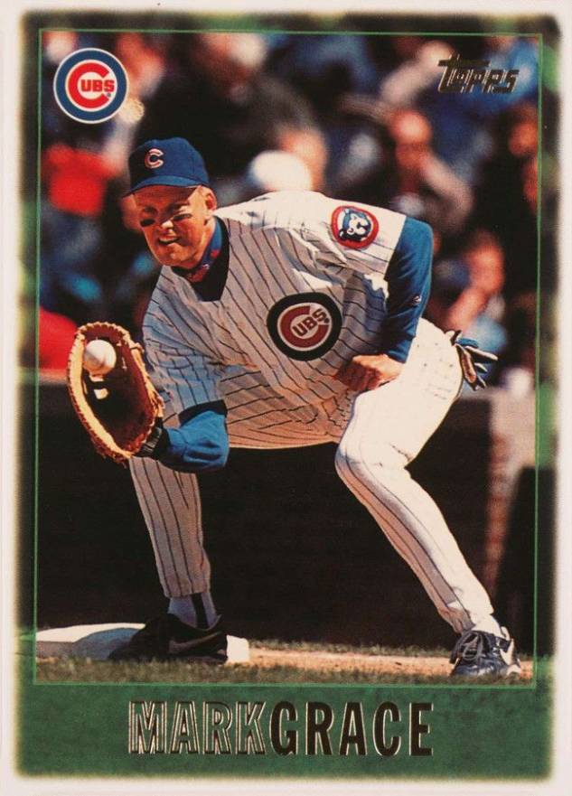 1997 Topps Mark Grace #37 Baseball Card