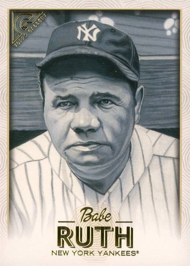 2018 Topps Gallery Babe Ruth #150 Baseball Card