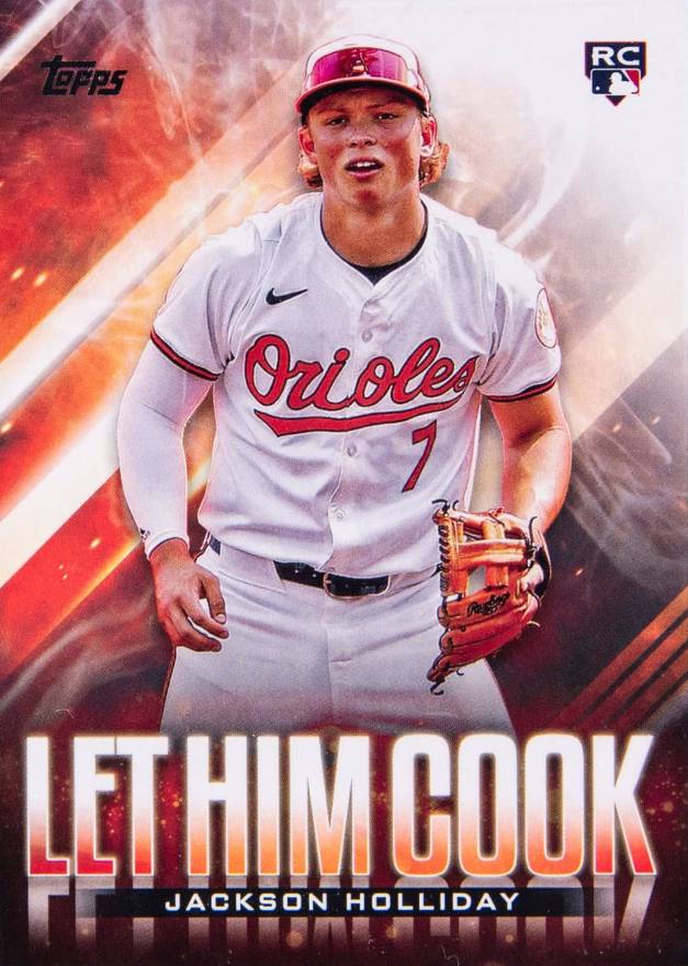 2024 Topps Update Let Him Cook Jackson Holliday #LHC25 Baseball Card