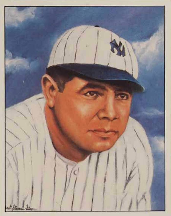 1986 TCMA Simon's Superstars Babe Ruth #43 Baseball Card
