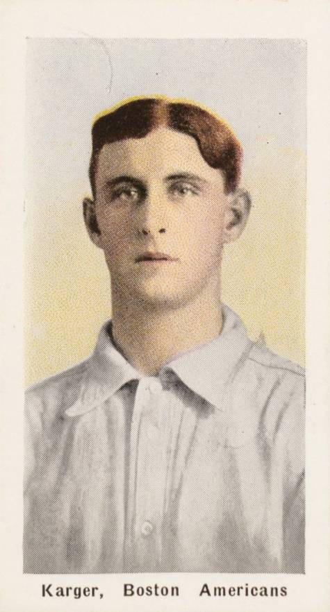 1910 Sporting Life Ed Karger # Baseball Card