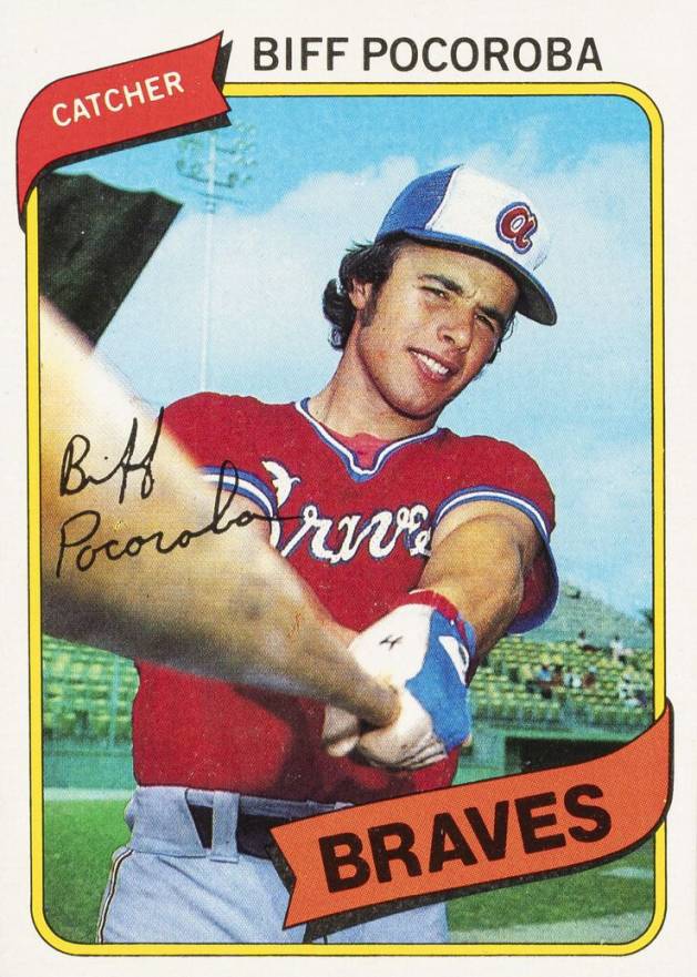 1980 Topps Biff Pocoroba #132 Baseball Card