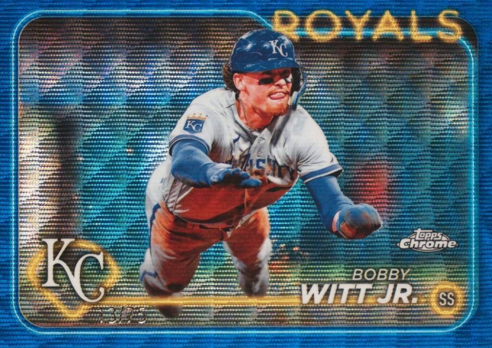 2024 Topps Chrome Bobby Witt Jr. #120 Baseball Card