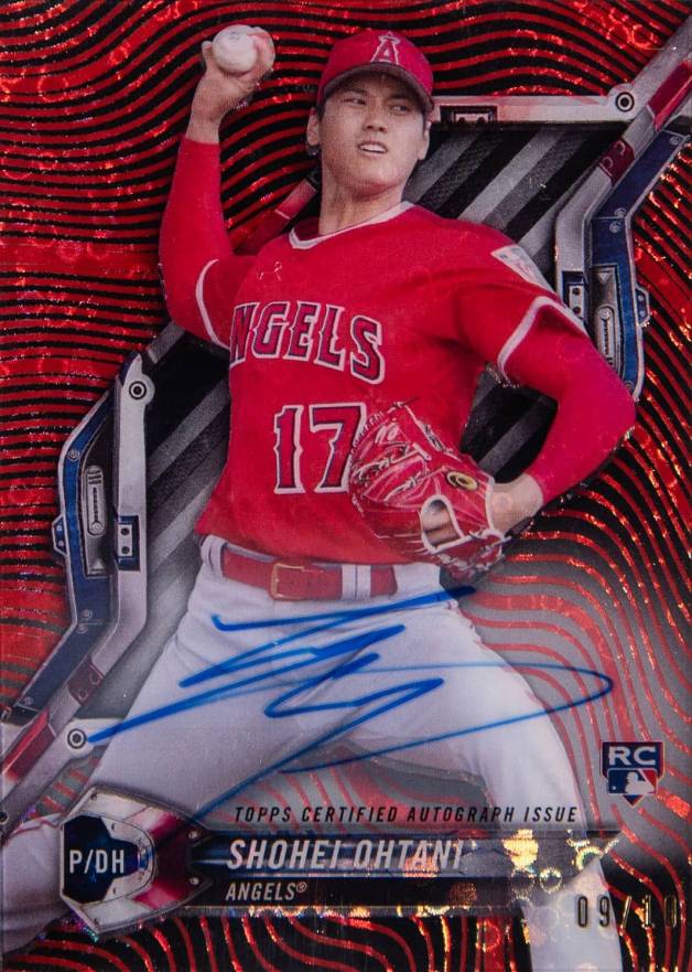 2018 Topps High Tek Shohei Ohtani #HT-SO Baseball Card