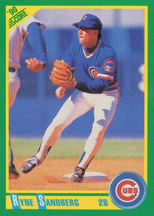 1990 Score Ryne Sandberg #90 Baseball Card