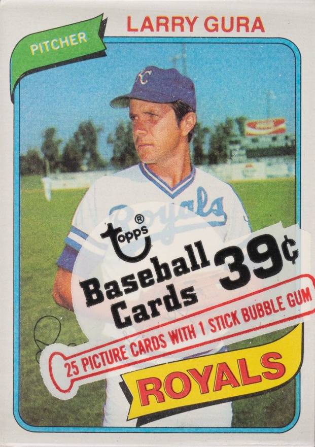 1980 Topps Cello Pack #CP Baseball Card