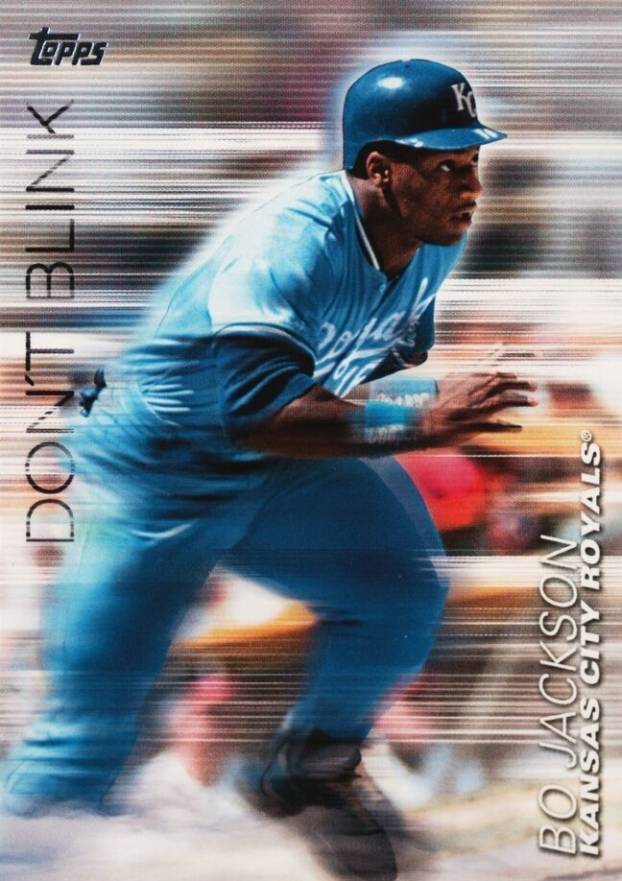 2018 Topps Update Don't Blink Bo Jackson #DB-11 Baseball Card