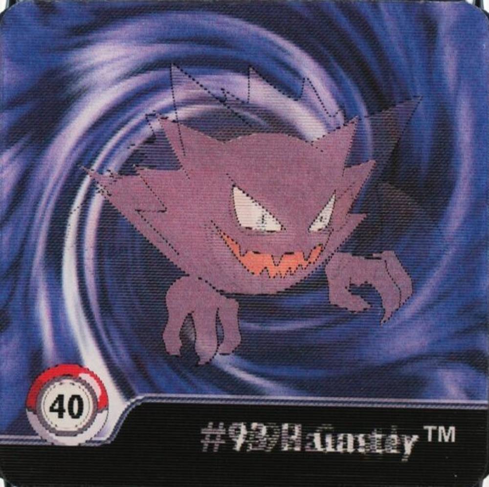 1999 Pokemon Action Flipz Series One Gastly/Gengar/Haunter #40 TCG - VCP  Price Guide