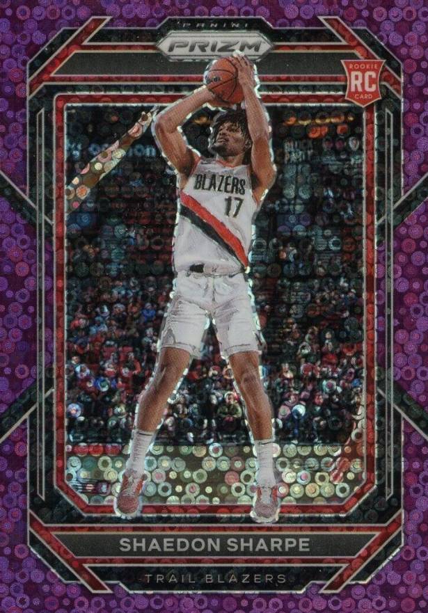 2022 Panini Prizm Shaedon Sharpe #250 Basketball Card