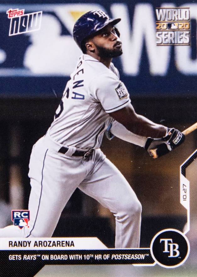 2020 Topps Now Randy Arozarena #477 Baseball Card