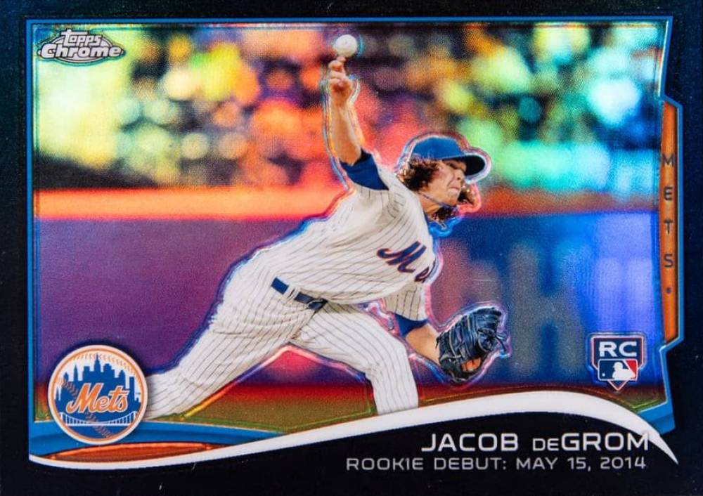 2014 Topps Chrome Update Jacob DeGrom #MB-54 Baseball Card
