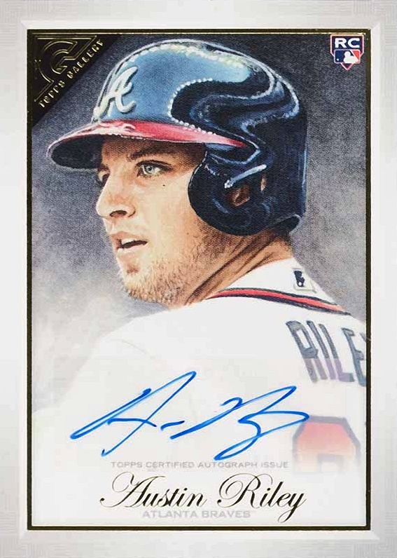 2019 Topps Gallery Austin Riley #5 Baseball Card