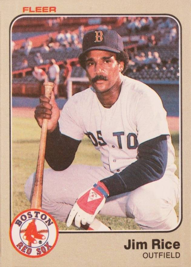 1983 Fleer Jim Rice #194 Baseball Card