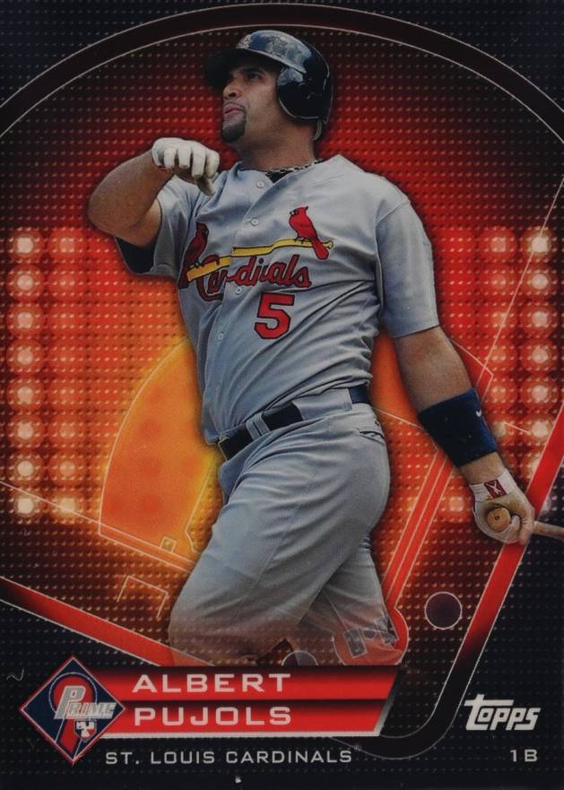 2011 Topps Prime 9 Player of the Week Albert Pujols #PNR2 Baseball Card