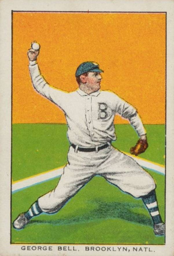 1911 General Baking George G. Bell # Baseball Card