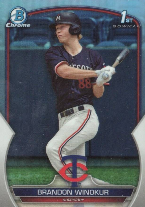 2023 Bowman Draft Brandon Winokur #BDC69 Baseball Card