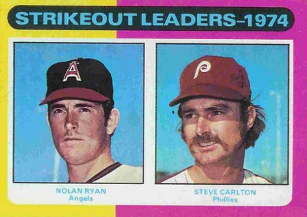 1975 Topps Mini Steve Carlton #312 Baseball Card