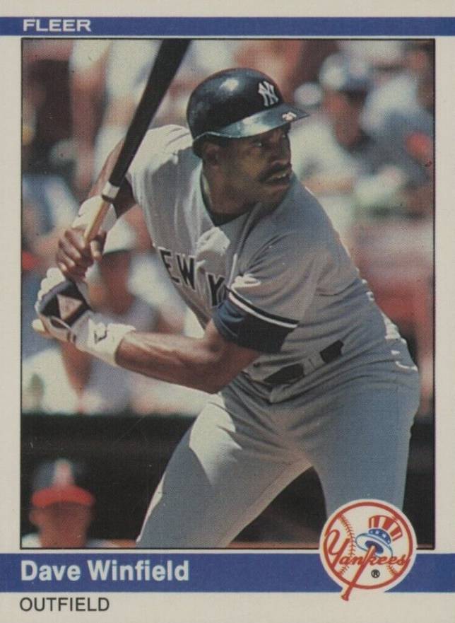 1984 Fleer Dave Winfield #143 Baseball Card