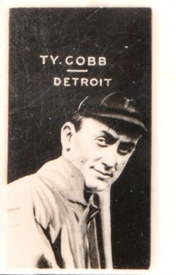 1921 Strip Card Self Developing Ty Cobb # Baseball Card