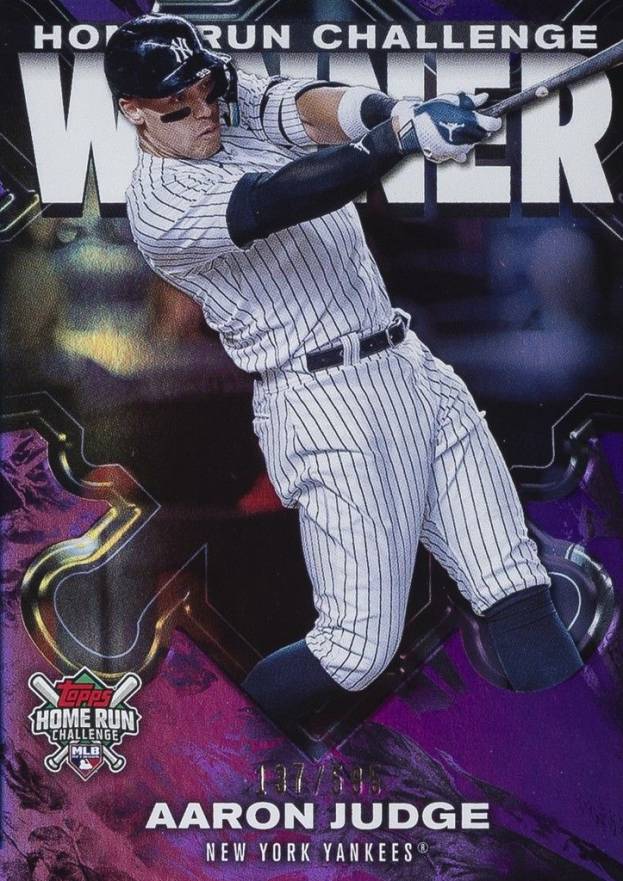 2024 Topps Home Run Challenge Winners Aaron Judge #17 Baseball Card