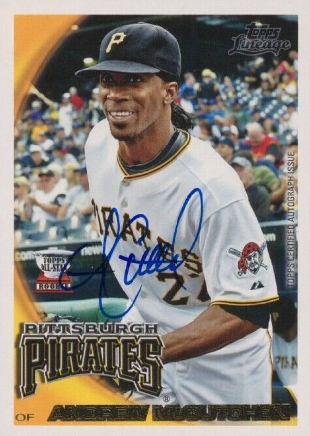 2011 Topps Lineage Reprint Autographs Andrew McCutchen #RA-AM Baseball Card