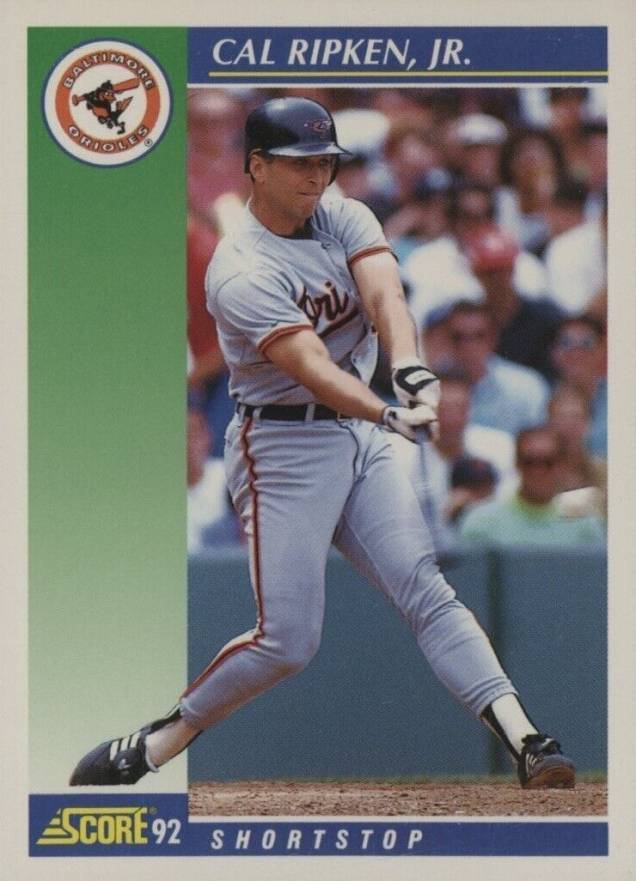 1992 Score Cal Ripken Jr. #540 Baseball Card