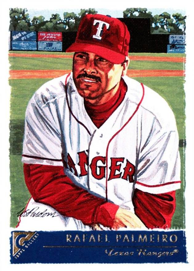 2001 Topps Gallery Rafael Palmeiro #16 Baseball Card