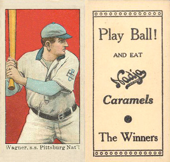 1909 Nadja Caramel Honus Wagner # Baseball Card