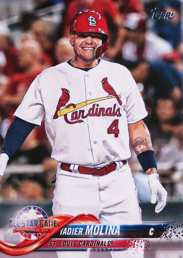 2018 Topps Update Yadier Molina #US60 Baseball Card