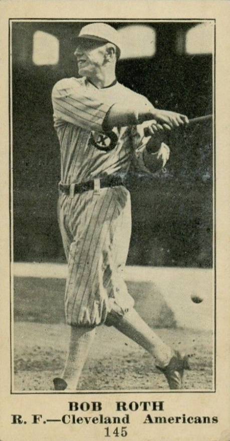 1916 Sporting News Bob Roth #145 Baseball Card