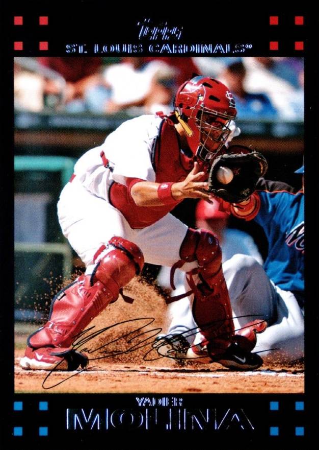 2007 Topps Yadier Molina #660 Baseball Card