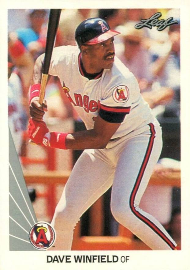 1990 Leaf Dave Winfield #426 Baseball Card
