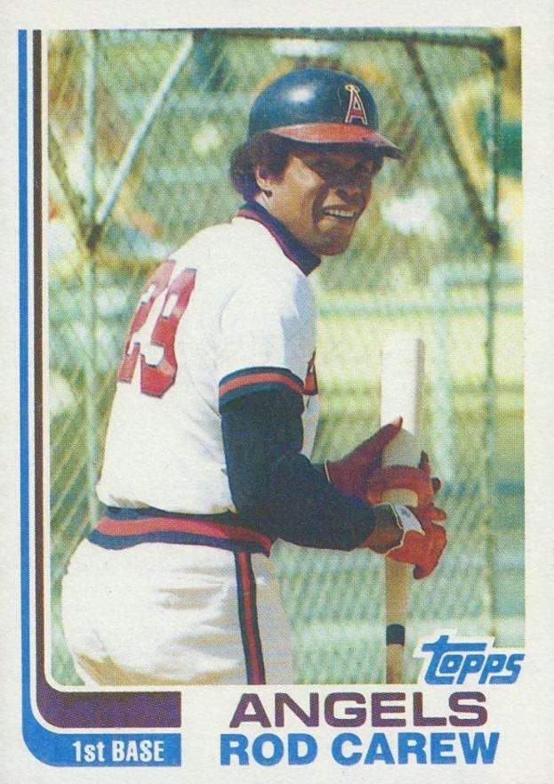 1982 Topps Rod Carew #500 Baseball Card