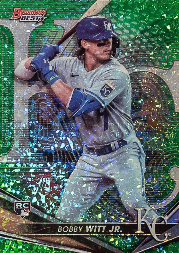 2022 Bowman's Best Bobby Witt Jr. #13 Baseball Card
